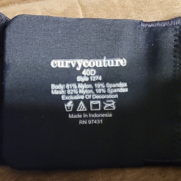 Curvy Couture 40D Leopard Tulip Smooth T-shirt Bra - Picture 3 of 9